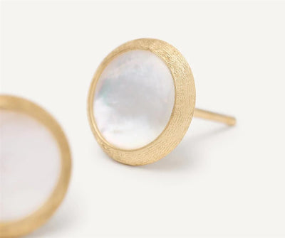 Marco Bicego 18K Yellow Gold Marco Bicego Mother of Pearl Stud Earrings Earrings