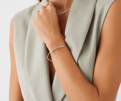 Marco Bicego 18K Yellow Gold Marco Bicego Bangle with Diamond Bar Earrings