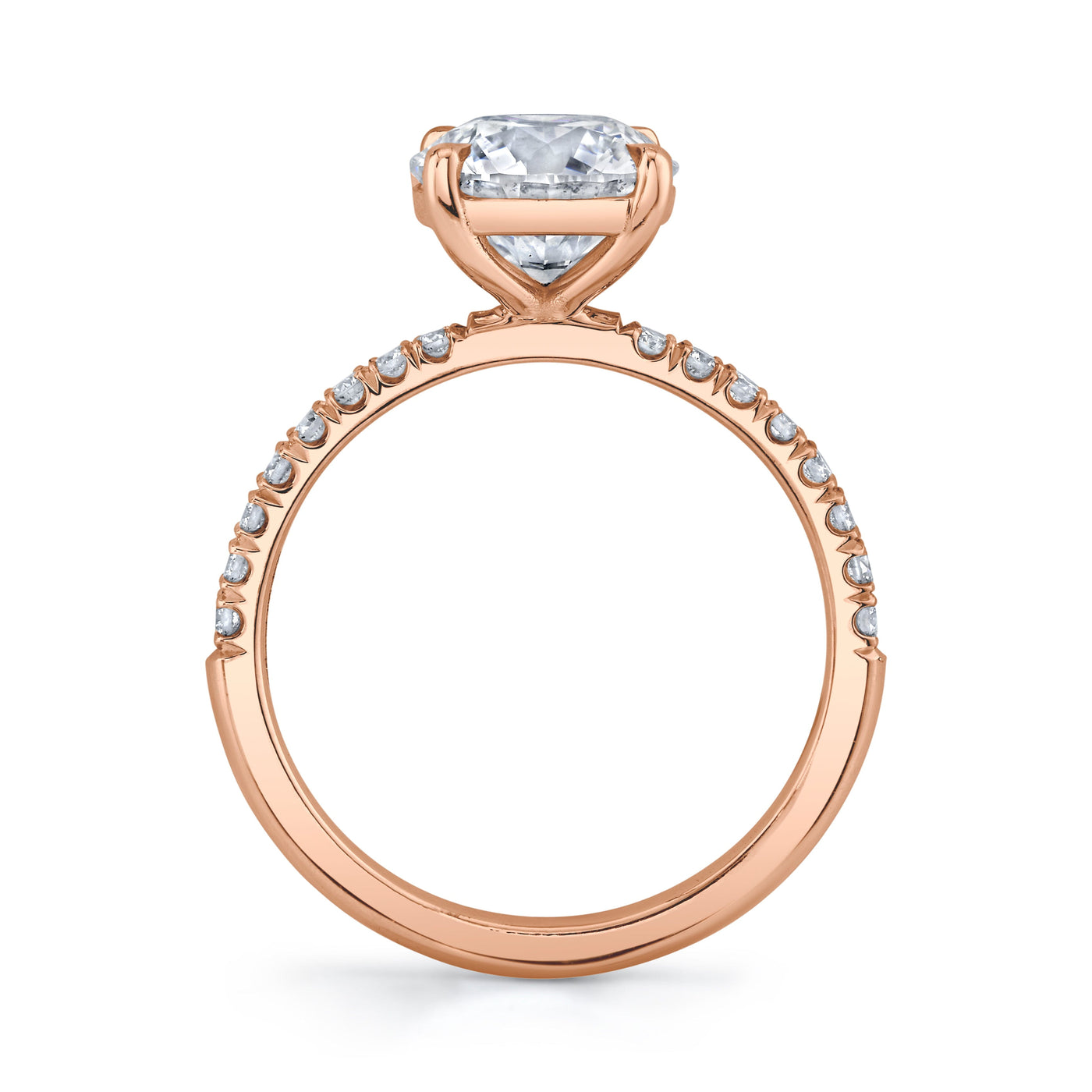 Emerson Fine Jewelry 2ct Everly Round Pave Diamond Engagement Ring Engagement Rings