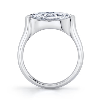 Emerson Fine Jewelry 3ct Open Bezel East-West Marquise Engagement Rings