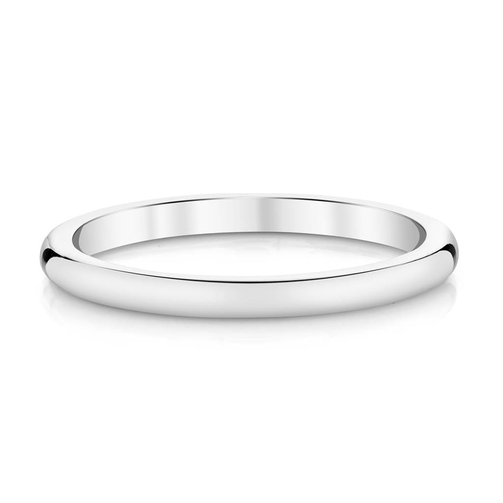 Emerson Fine Jewelry Platinum Nova Classic Band Rings - Women's