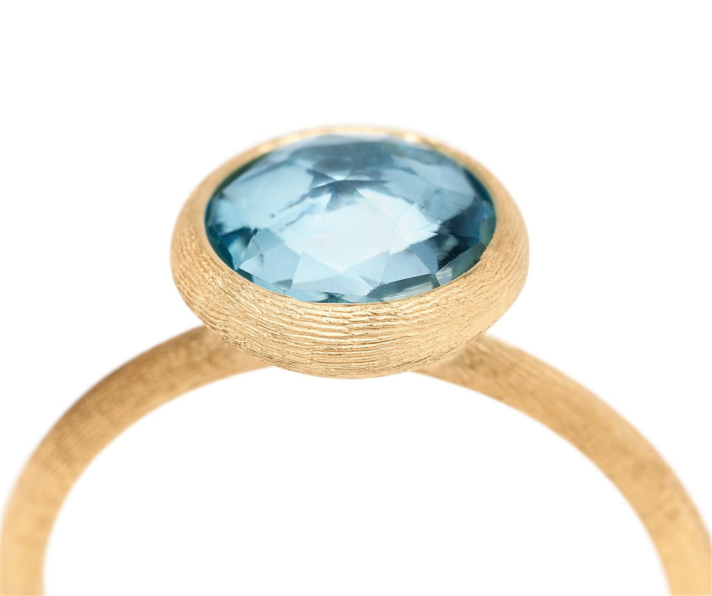Marco Bicego 18K Yellow Gold Marco Bicego Small Sky Blue Topaz Ring Rings - Women's