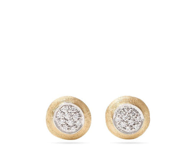 Marco Bicego 18K Yellow Gold Marco Bicego Diamond Pave Stud Earrings Earrings