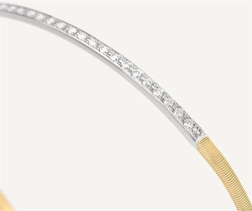 Marco Bicego 18K Yellow Gold Marco Bicego Bangle with Diamond Bar Bracelets - Women's