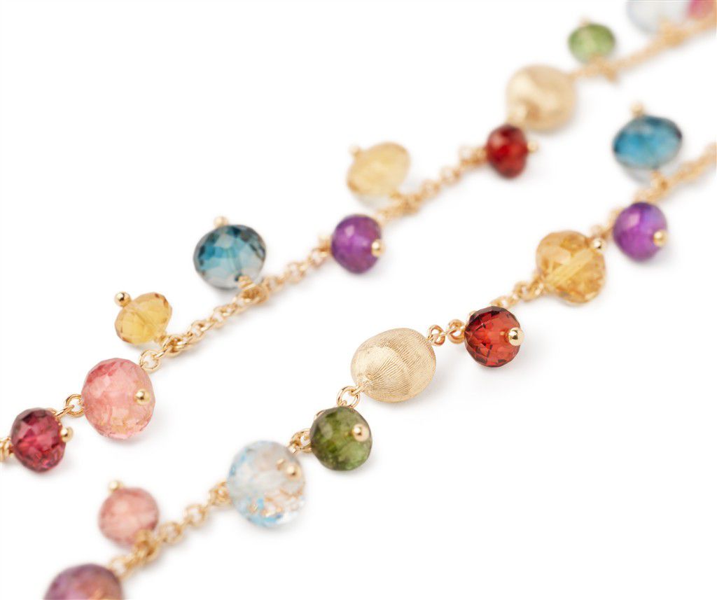 Marco Bicego 18K Yellow Gold Marco Bicego Necklace with Mixed Stones Necklaces