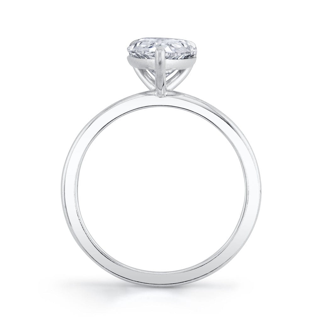 Emerson Fine Jewelry Platinum Everly Pear Classic Diamond Engagement Ring Engagement Rings