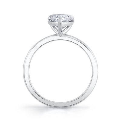 Emerson Fine Jewelry Platinum Everly Pear Classic Diamond Engagement Ring Engagement Rings