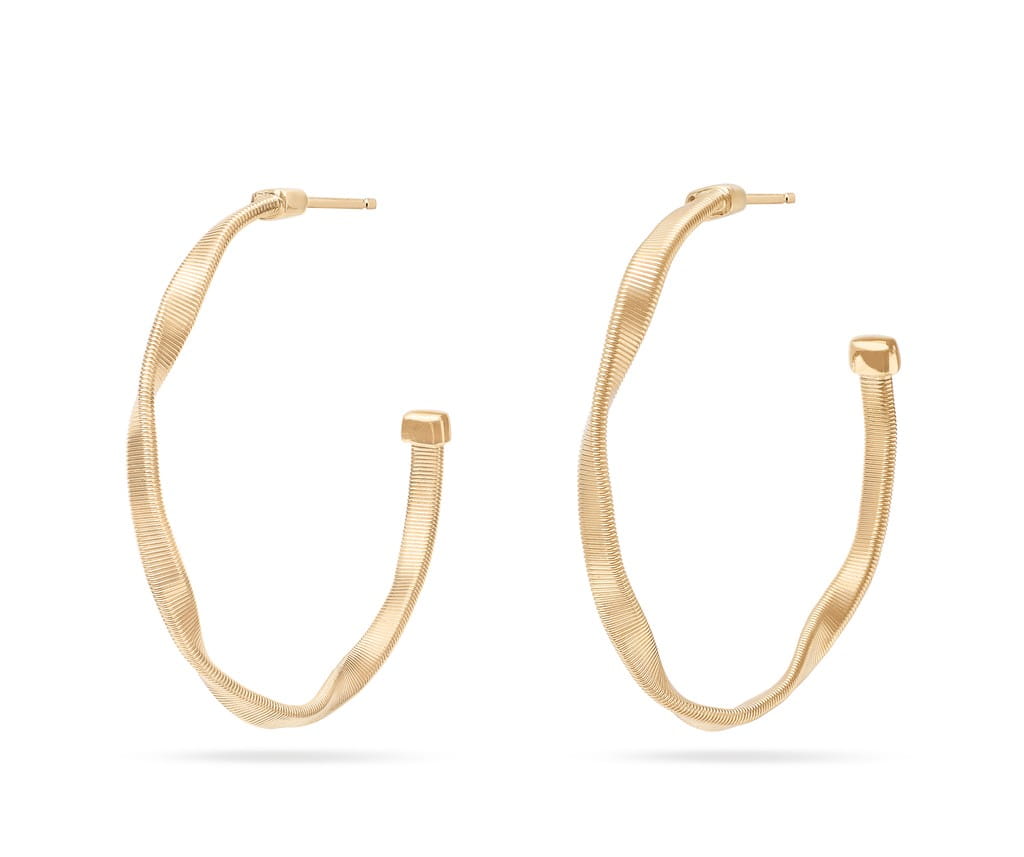 Marco Bicego 18K Yellow Gold Marco Bicego Twisted Small Hoops Earrings
