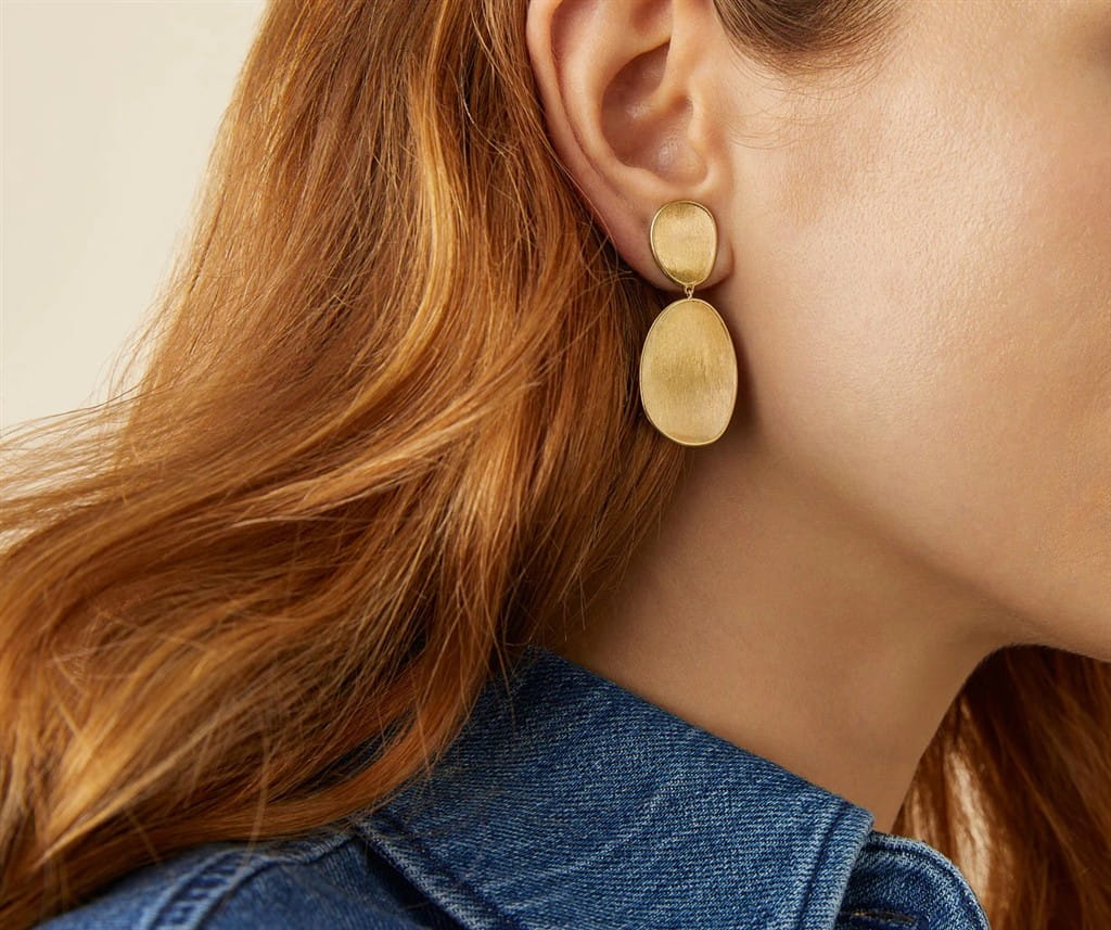 Marco Bicego 18K Yellow Gold Marco Bicego Double Drop Earrings Earrings
