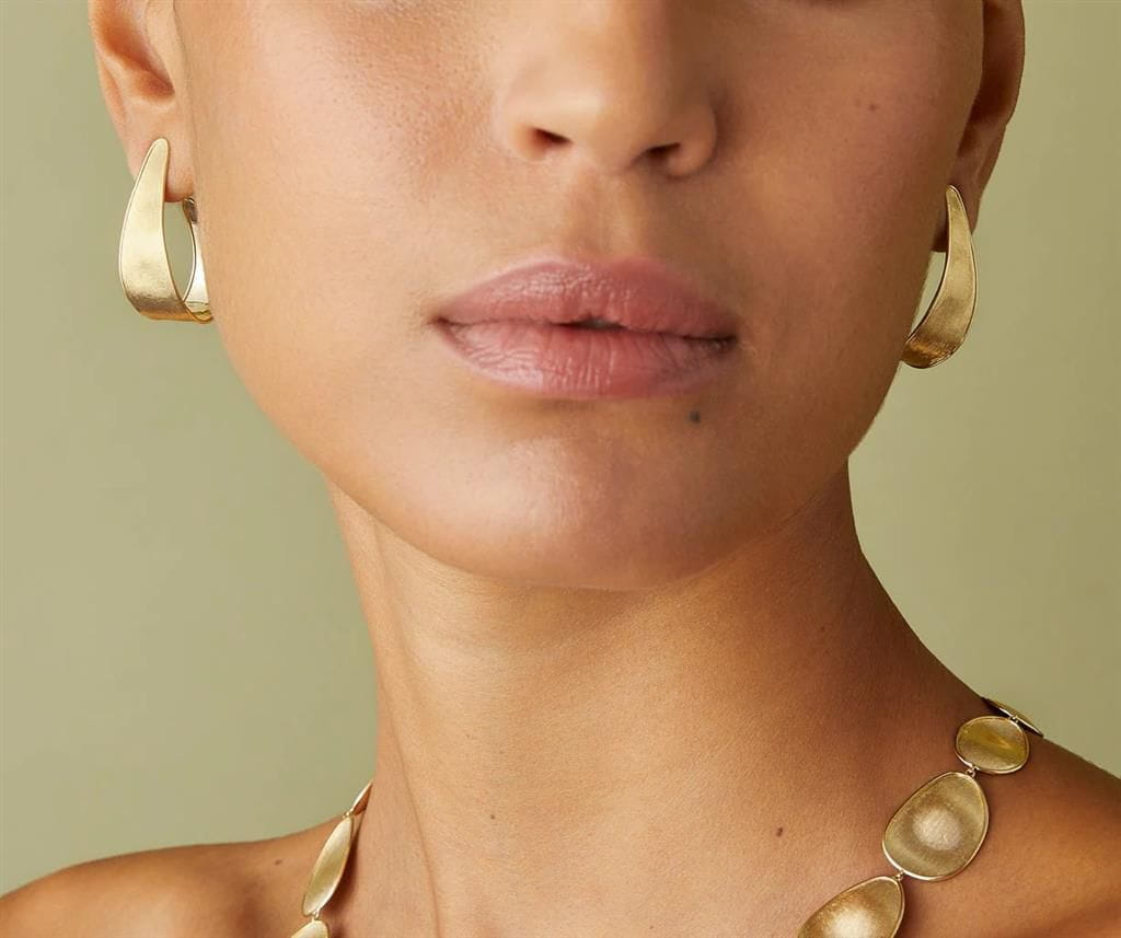 Marco Bicego 18K Yellow Gold Marco Bicego Graduated Medium Hoops Earrings