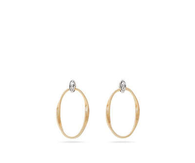 Marco Bicego 18K Yellow Gold Marco Bicego Diamond Link Earrings Earrings