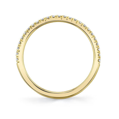 Emerson Fine Jewelry 18K Yellow Gold Nova Half-Eternity Diamond Band Rings - Women's
