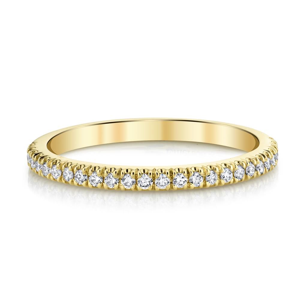 Emerson Fine Jewelry 18K Yellow Gold Nova Half-Eternity Diamond Band Rings - Women's