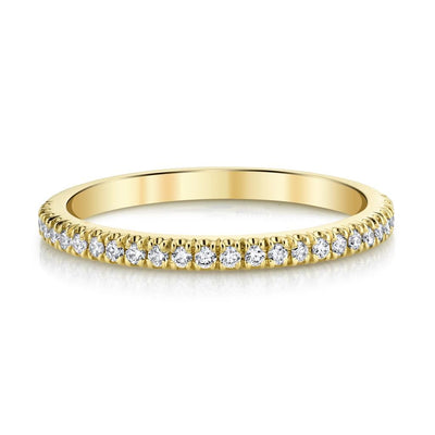 Emerson Fine Jewelry 18K Yellow Gold Nova Half-Eternity Diamond Band Rings - Women's