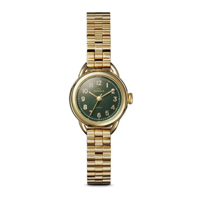 Shinola The Runabout 25mm - Green Watches