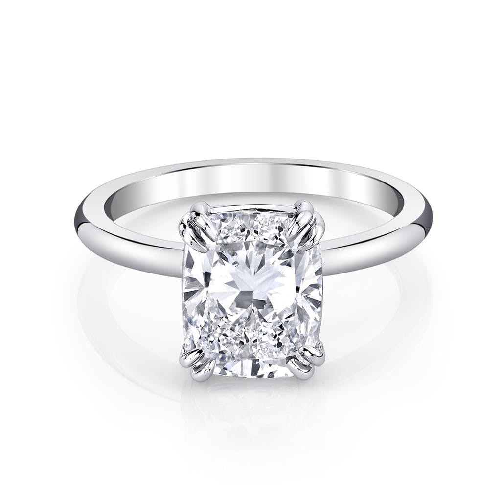 Emerson Fine Jewelry Platinum Everly Classic Cushion Diamond Engagement Ring Engagement Rings