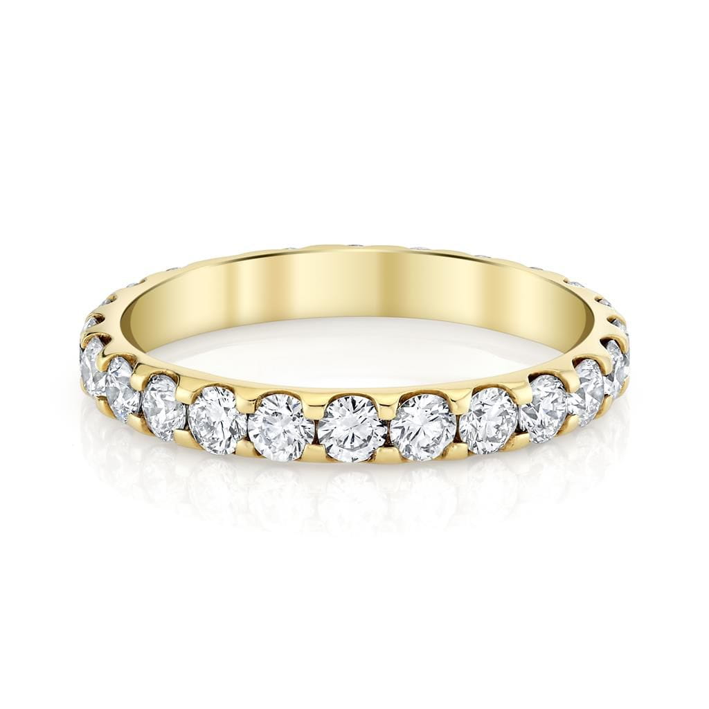 Emerson Fine Jewelry 18K Yellow Gold Nova Full Eternity Diamond Band - 1.20ctw Rings - Women's
