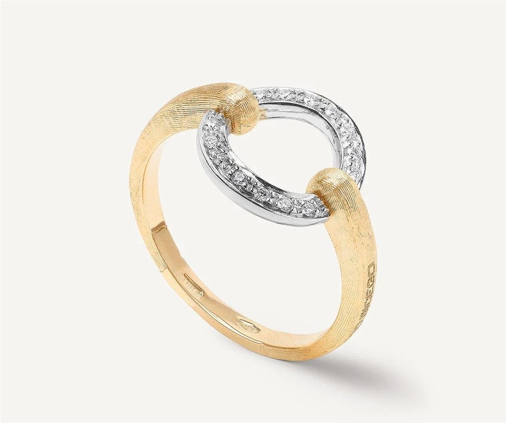 Marco Bicego 18K Yellow Gold Marco Bicego Stackable Diamond Circle Ring Rings - Women's