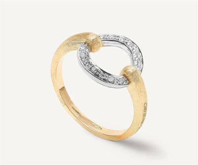 Marco Bicego 18K Yellow Gold Marco Bicego Stackable Diamond Circle Ring Rings - Women's
