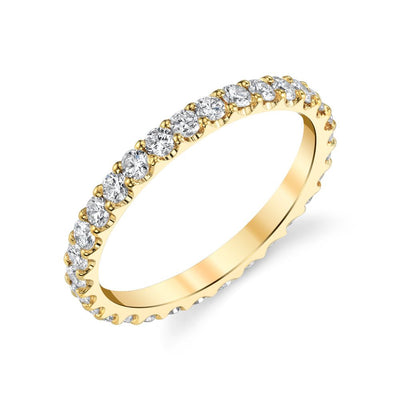 Emerson Fine Jewelry 18K Yellow Gold Nova Full Eternity Diamond Band - 0.81ctw Rings - Women's