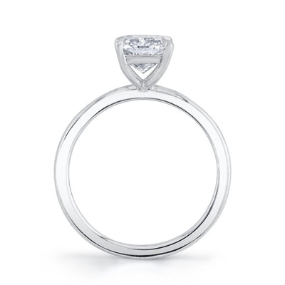 Emerson Fine Jewelry Platinum Everly Classic Radiant Diamond Engagement Ring Engagement Rings