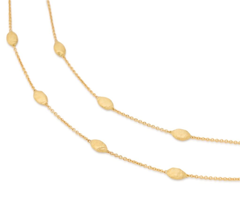 Marco Bicego 18K Yellow Gold Marco Bicego Short Necklace with Small Bean Necklaces