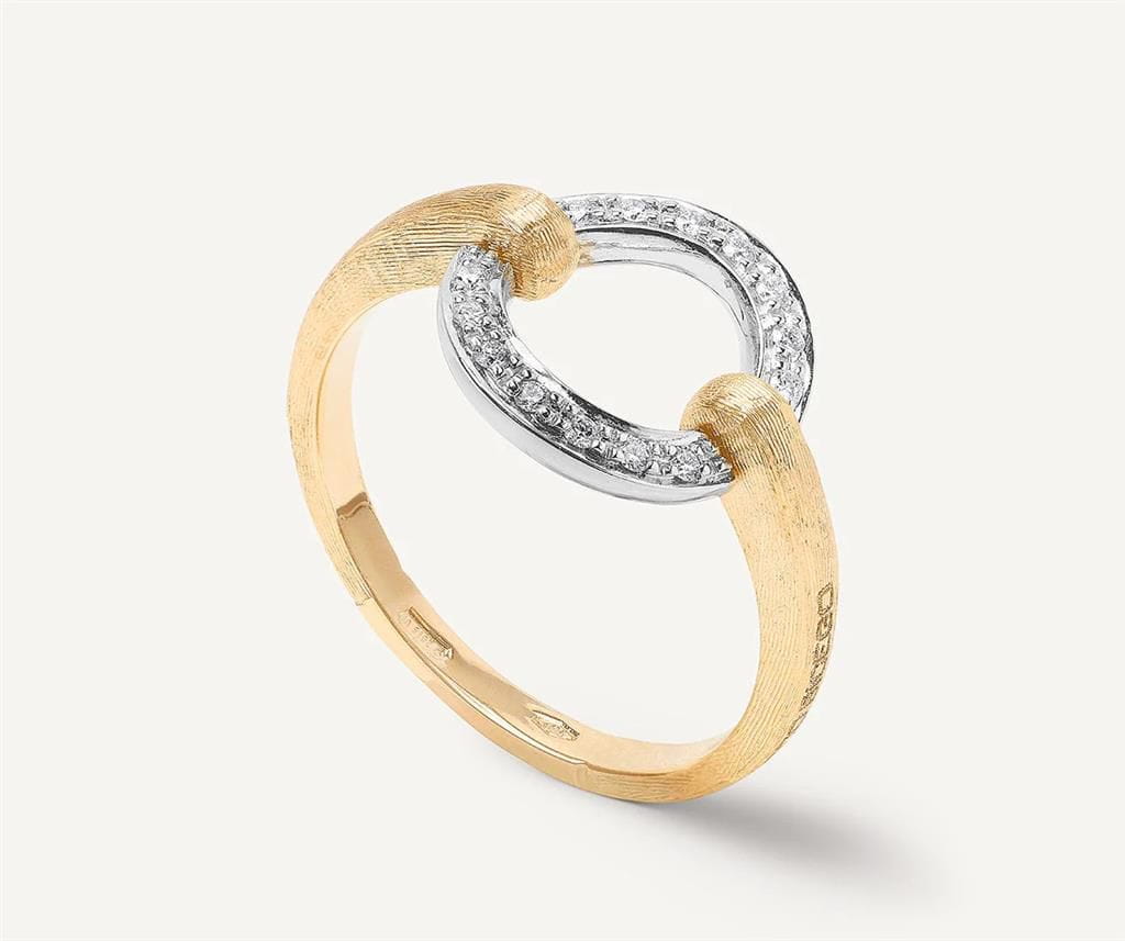 Marco Bicego 18K Yellow Gold Marco Bicego Stackable Diamond Circle Ring Rings - Women's