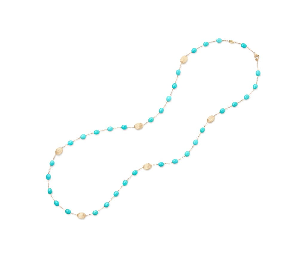 Marco Bicego 18K Yellow Gold Marco Bicego Long Necklace with Turquoise Necklaces