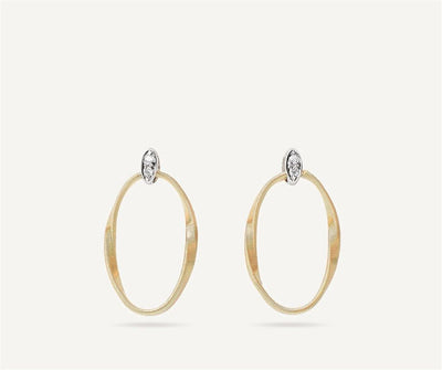 Marco Bicego 18K Yellow Gold Marco Bicego Diamond Link Earrings Earrings