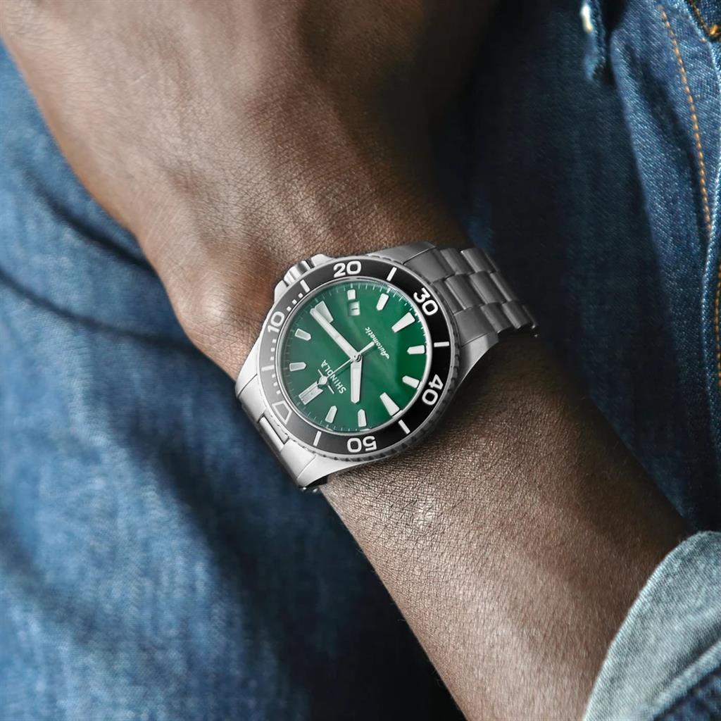 Shinola Lake Ontario Monster Automatic Watch 43mm - Green Watches
