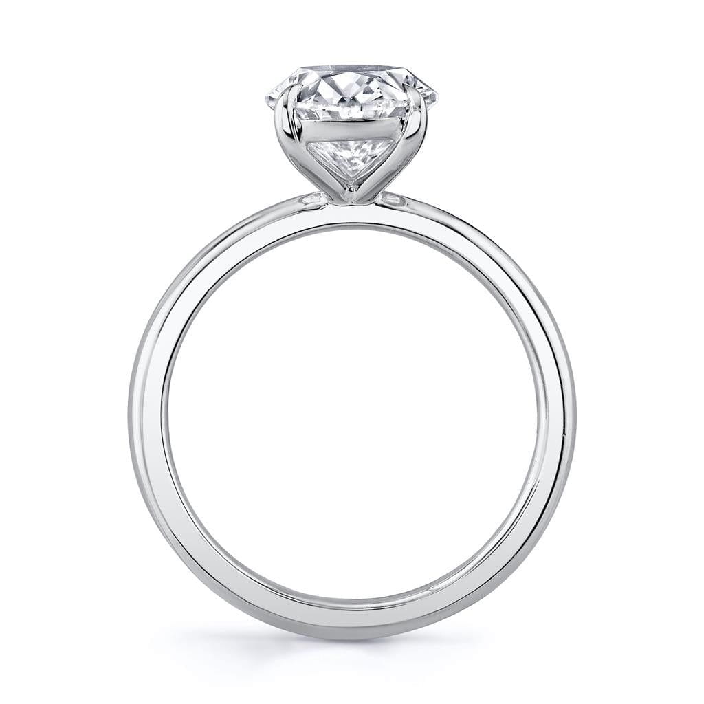 Emerson Fine Jewelry Platinum Everly Classic Oval Diamond Engagement Ring Engagement Rings