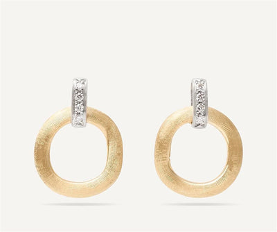Marco Bicego 18K Yellow Gold Marco Bicego Drop Earring With Diamonds Earrings