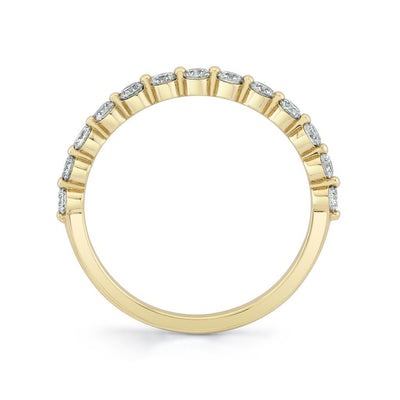 Emerson Fine Jewelry 18K Yellow Gold Shared Prong Diamond Band Rings - Women's
